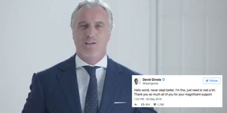 The full extent of David Ginola’s shocking health scare has been revealed