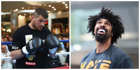 What channel is David Haye’s fight on and how can you watch it