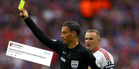 Mark Clattenburg gets more attention than he’d like after FA Cup controversy