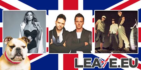 East 17, 5ive, and Alesha Dixon to feature in bizarre pro-Brexit concert