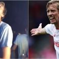 Peter Crouch reacts as video of his incredible dance moves sweeps Twitter
