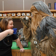 “Chewbacca Mum” goes to Facebook HQ, has a laugh with an actual Wookiee