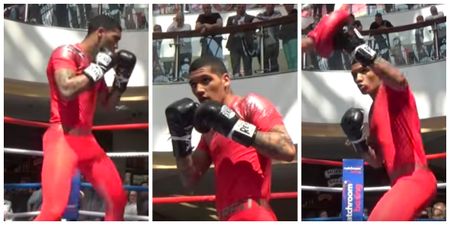 Conor Benn is as sharp as ever as he trains for second pro bout