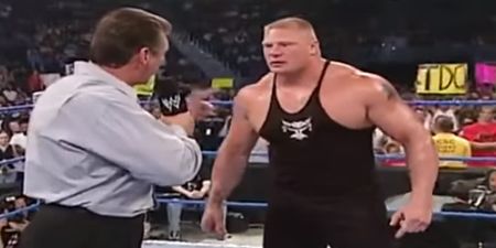 Brock Lesnar says he arm-wrestled Vince McMahon to earn UFC 200 shot