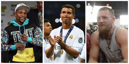 Ronaldo, Mayweather and McGregor among Forbes’ richest athletes list
