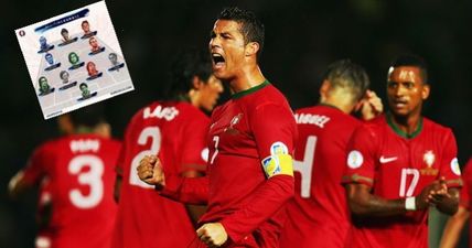 People really aren’t happy that Cristiano Ronaldo made the Euros all-time XI