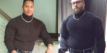 The Rock had a laugh about his notorious ’90s bum bag outfit on Graham Norton’s show