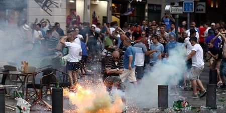 Two England fans are said to be critical condition following fan violence in Marseille