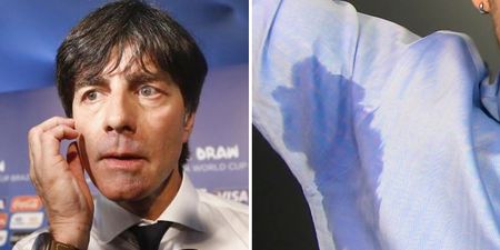 Viewers can’t get over Joachim Low’s sweaty pits during Germany vs Ukraine