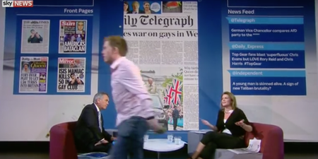 Journalist walks off Sky News after presenters play down LGBT link to Orlando massacre