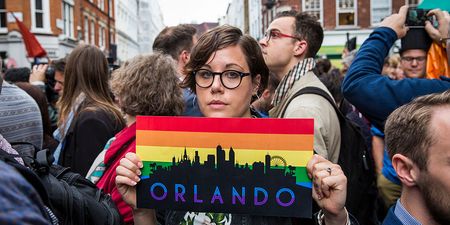 Thousands gather in Soho to show solidarity with victims of the Orlando Massarce