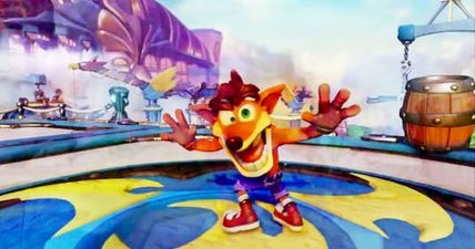Crash Bandicoot is coming back to Playstation 4