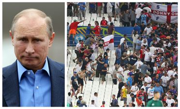 Vladimir Putin has his say on football fan violence in France