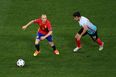 This masterful Andrés Iniesta pass lays on another Spanish goal