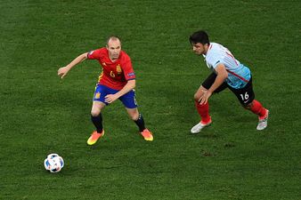 This masterful Andrés Iniesta pass lays on another Spanish goal