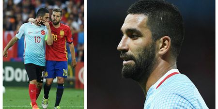 Arda Turan’s reaction to angry Turkish fans won’t help his popularity