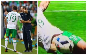 Robbie Brady somehow didn’t cry after taking one full in the nether regions