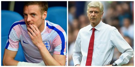 Did Arsene Wenger just confirm that Jamie Vardy “will stay at Leicester”?