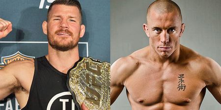 The rumoured Georges St Pierre vs Michael Bisping superfight just got real