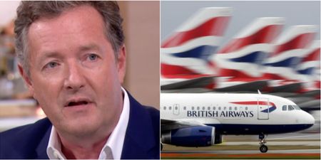 Piers Morgan got owned by British Airways for cheeky tweet saying he’s more famous than Brad Pitt