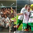 This dressing room photo from the Irish team puts Real Madrid’s to shame