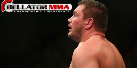 Watch former UFC heavyweight Matt Mitrione come back from the brink to get KO win in Bellator