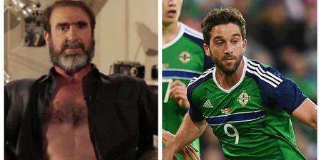 This Eric Cantona version of Will Grigg’s on Fire is the strangest yet