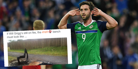 The nation is in emotional turmoil after Will Grigg has been officially extinguished
