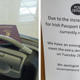 There’s a shortage of Irish passport forms after Brexit in some places