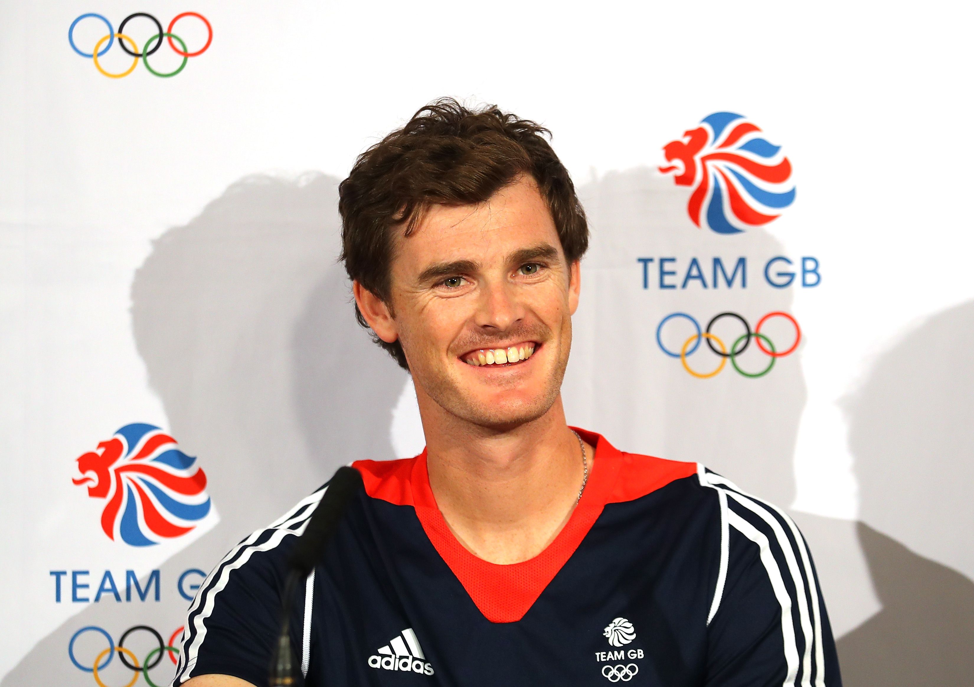 LONDON, ENGLAND - JUNE 10: Jamie Murray of Great Britain speaks to the media during an announcement of tennis athletes named in Team GB for the Rio 2016 Olympic Games at The Queen's Club on June 10, 2016 in London, England. (Photo by Warren Little/Getty Images)