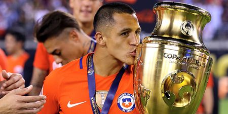 Alexis Sanchez shares pic of hideously swollen ankle following Copa America victory