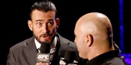 CM Punk says he’s aiming for a  UFC title shot