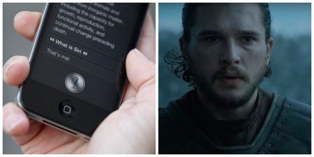 Siri proves yet again that they’re a big Game of Thrones fan