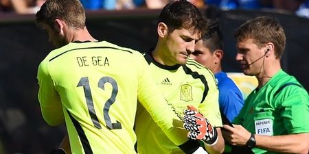 Iker Casillas sounds extremely pissed off about losing his place to David de Gea