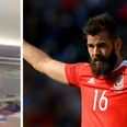 Watch Joe Ledley mark another historic Welsh win with another victory dance