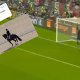 The internet has been mocking Simone Zaza’s penalty run-up