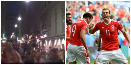 Wales fans take over the streets of Lyon with huge singalong ahead of Euro 2016 semi-final