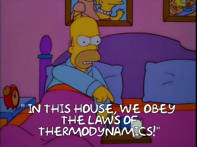 obey the laws of thermodynamics