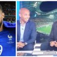 Rio Ferdinand and Thierry Henry couldn’t stop themselves from laughing at Olivier Giroud’s lack of pace