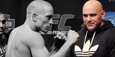 Dana White has bad news for anyone looking forward to Georges St-Pierre’s return