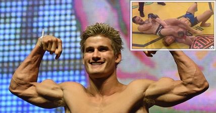 Watch Sage Northcutt exorcise ‘quick tap’ ghost at UFC 200
