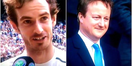 Andy Murray’s tribute to David Cameron after Wimbledon win wasn’t that well received