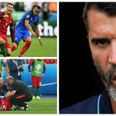 Roy Keane praises “great tackle” that injured Cristiano Ronaldo