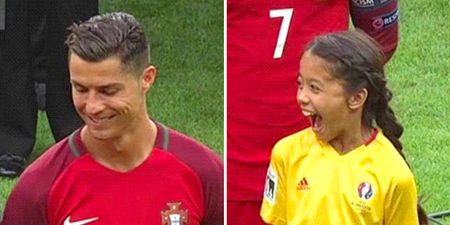 Everyone is melting over how these kids reacted to Cristiano Ronaldo