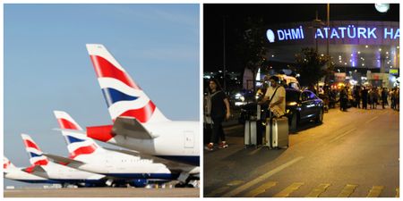 British Airways flight is among many diverted from Istanbul