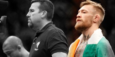 Referee and judges revealed for Conor McGregor’s rematch with Nate Diaz at UFC 202