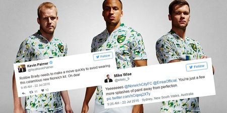 Love it or hate it, you’re going to have an opinion on Norwich’s new third kit