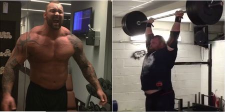 Eddie Hall annihilates The Mountain at 150kg strength challenge