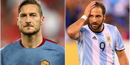 Francesco Totti’s thoughts on Gonzalo Higuain’s transfer are something else
