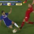 Cesc Fabregas apologises after horrific red-card challenge on Liverpool’s new signing